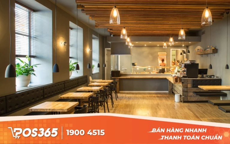 Mẫu thiết kế nhà hàng 2 tầng phong cách hiện đại