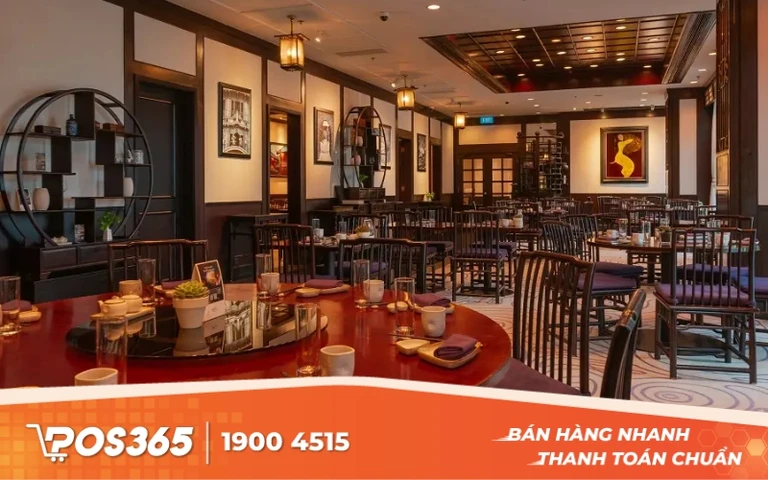 Mẫu thiết kế nhà hàng phong cách Trung Hoa 9