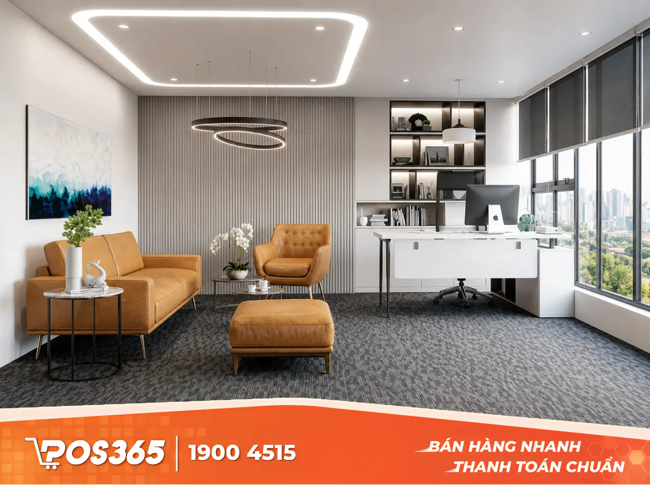 Mẫu thiết kế phòng Giám đốc / Quản lý sang trọng - 5