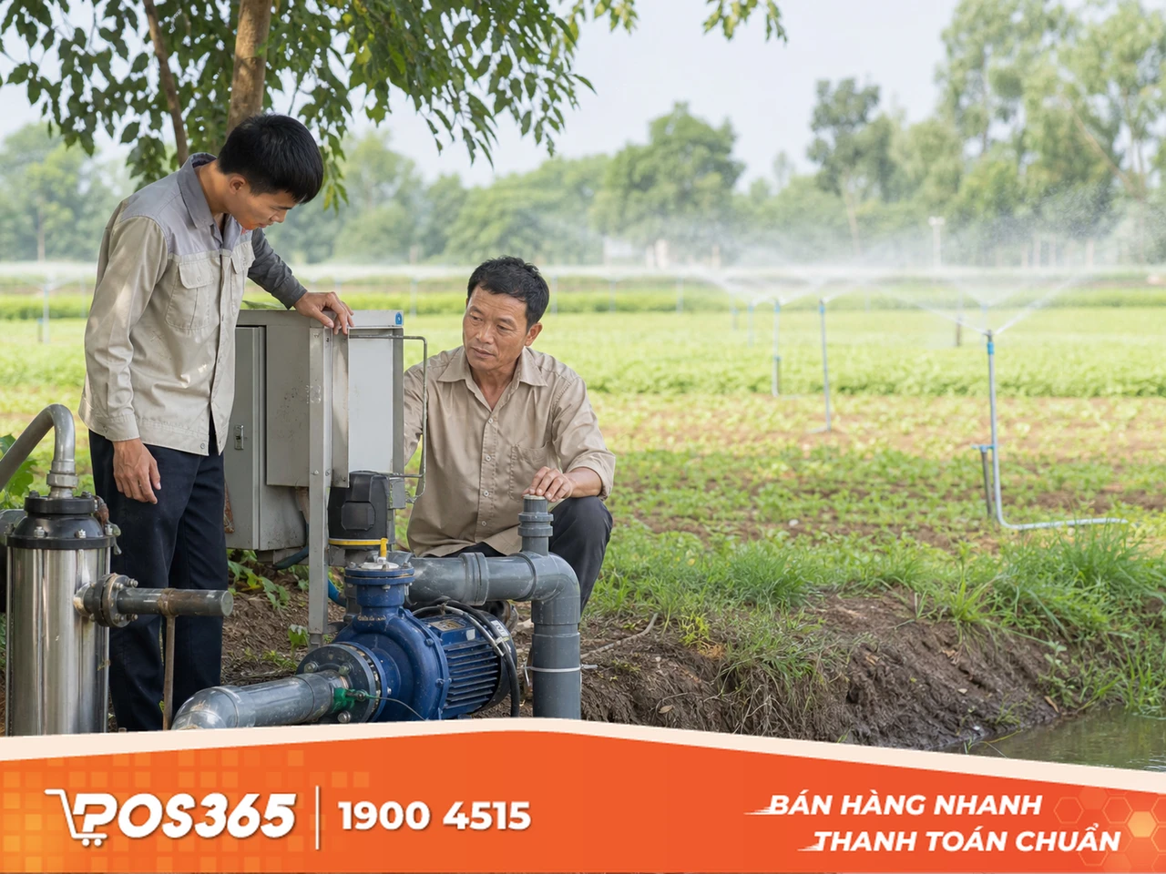 M&aacute;y bơm nước n&ocirc;ng nghiệp