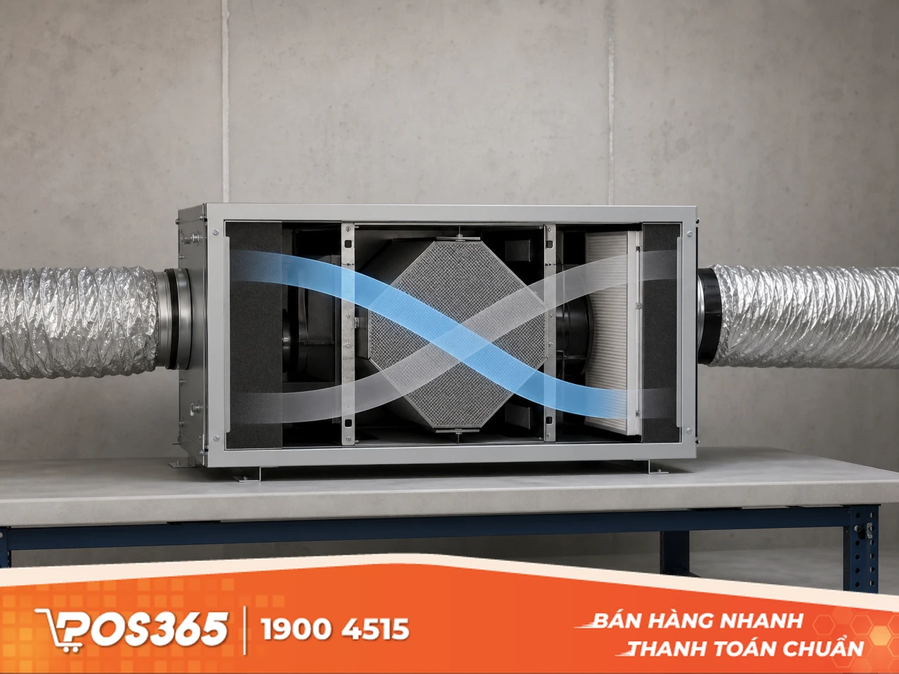 Máy cấp khí tươi thu hồi nhiệt (HRV/ERV) - Giải pháp cao cấp