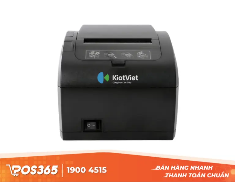 Máy in Kiotviet KPOS ZY 307 - Thiết kế nhỏ gọn, tinh xảo