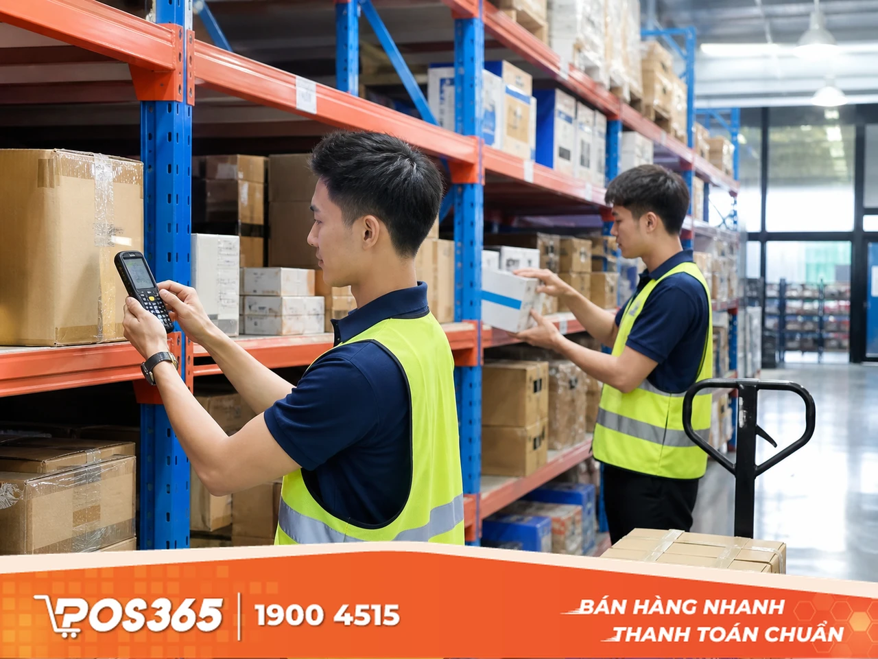 Máy kiểm kho PDA cầm tay đồng bộ dữ liệu không dây