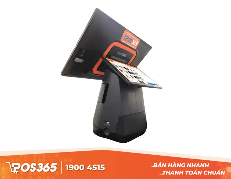 Máy POS bán hàng Sunmi T2 (2 màn hình)