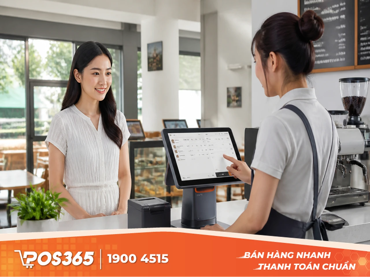 M&aacute;y POS để b&agrave;n 1 m&agrave;n h&igrave;nh Sunmi T2