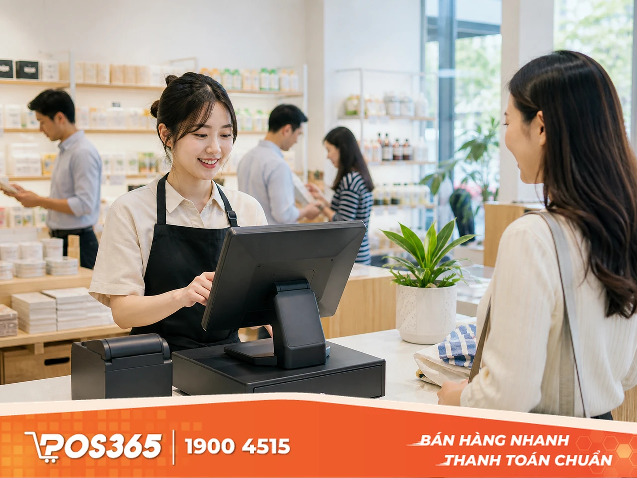 Máy POS thu ngân Sunmi T2 Một Màn Hình tối ưu chi phí