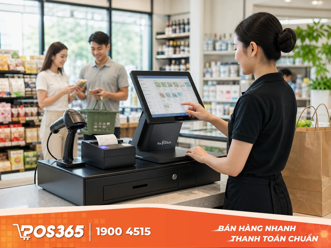 M&aacute;y t&iacute;nh tiền Pos ProTech PA-6980