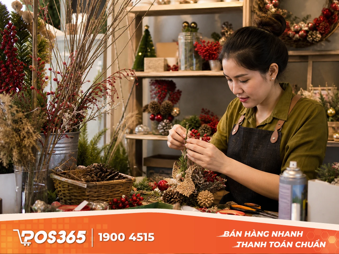 Mẹo tiết kiệm chi ph&iacute; trang tr&iacute; Noel cho chủ shop
