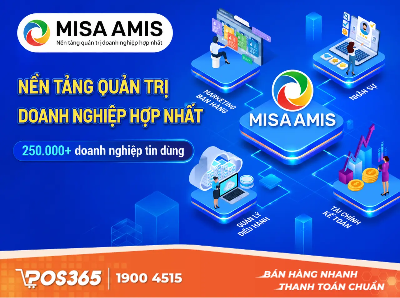 MISA AMIS - Quản trị toàn diện cho nhà thầu lớn