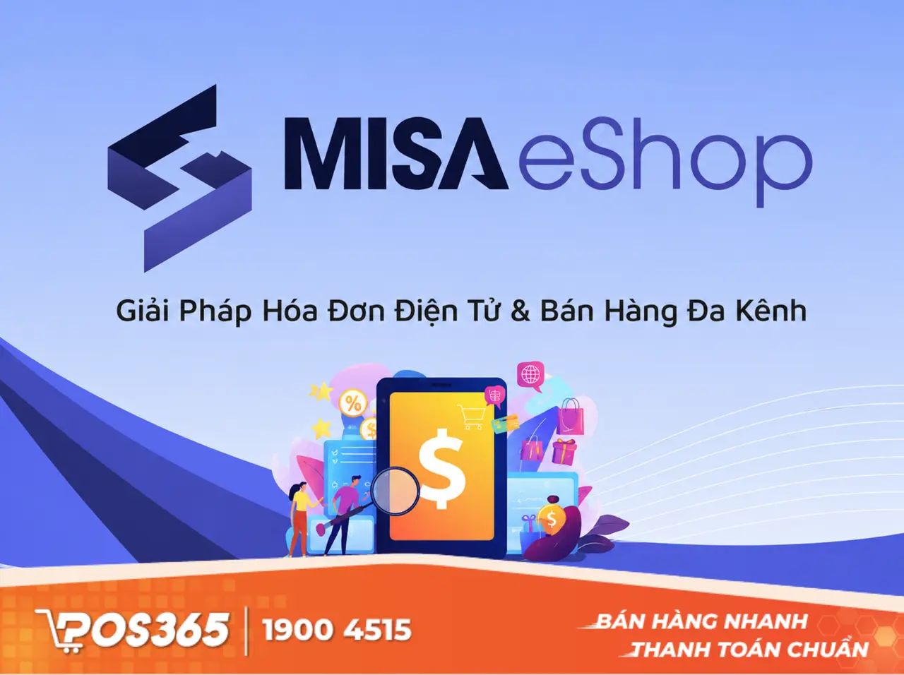 MISA eShop - Quản lý tài chính và bán hàng chuyên nghiệp
