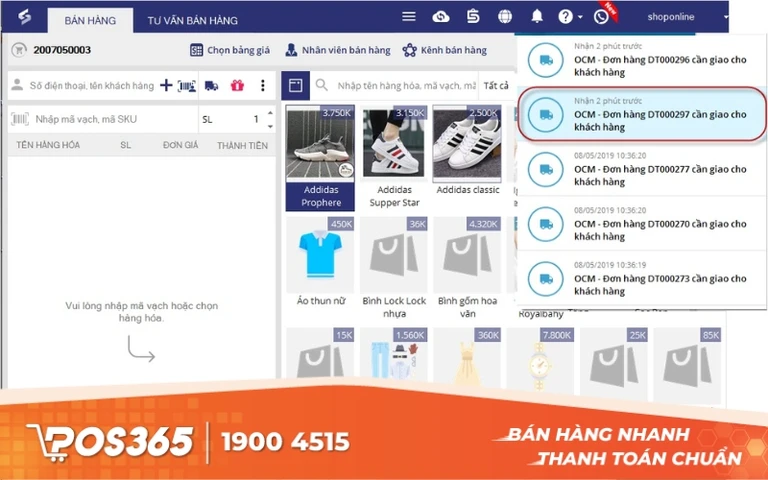 MISA eShop - Phần mềm bán hàng có tích hợp kế toán và kho