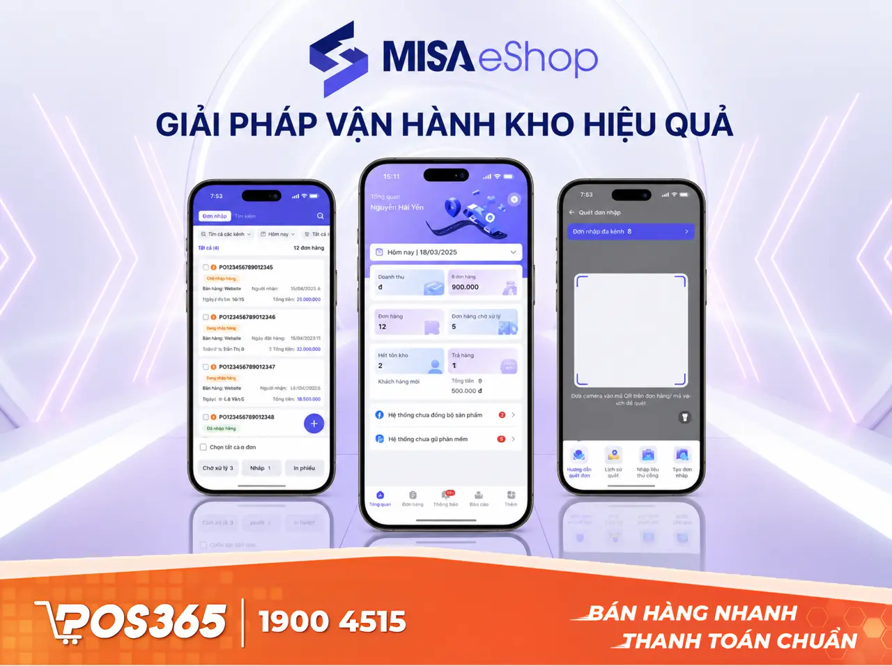 MISA eShop - Giải pháp quản lý kho và bán hàng chuyên biệt cho bán lẻ