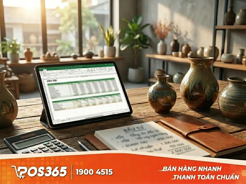 Mở cửa h&agrave;ng gốm sứ cần bao nhi&ecirc;u vốn?