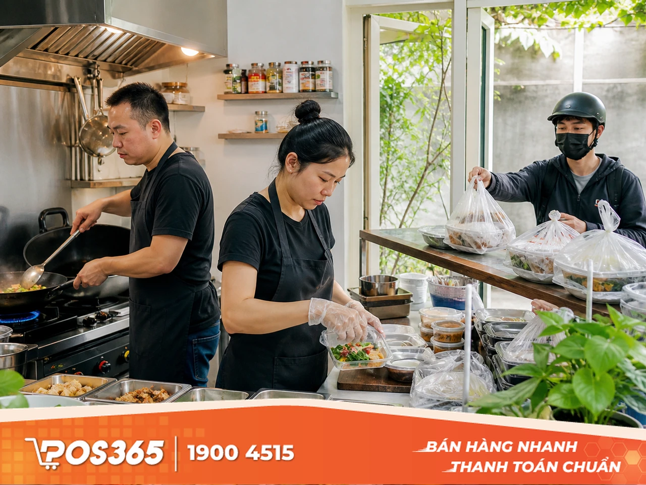 Mô hình bán đồ ăn online