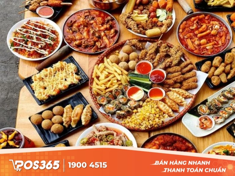 Mô hình bán đồ ăn vặt online