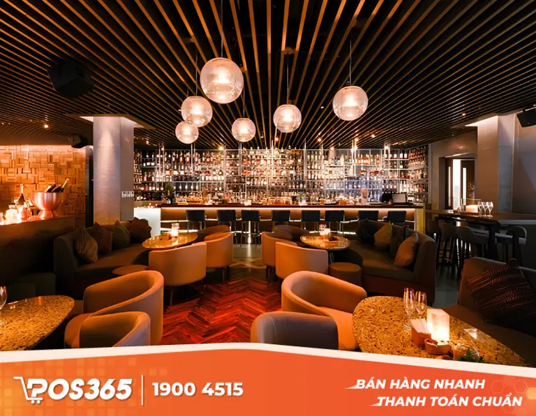 Mô hình bar lounge thư giãn