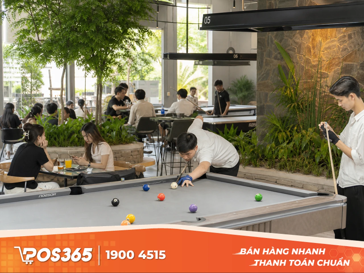 M&ocirc; h&igrave;nh Bida Cafe & Kh&ocirc;ng gian xanh hiện đại