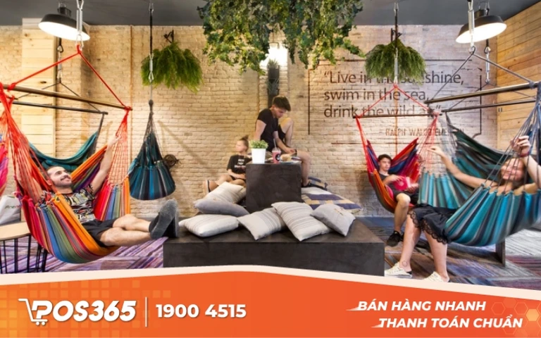 Mô hình kinh doanh quán cafe võng