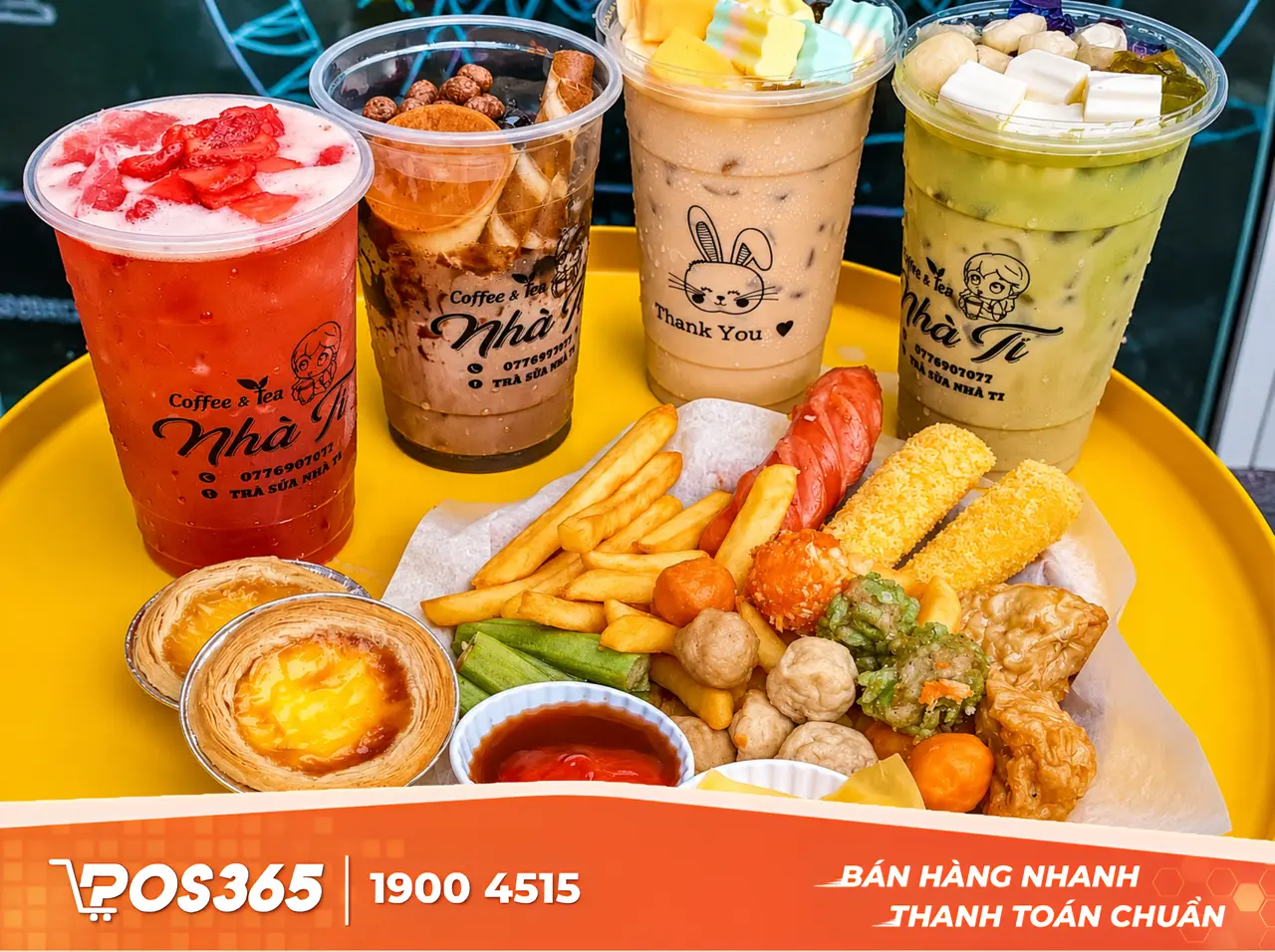 M&ocirc; h&igrave;nh kinh doanh Tr&agrave; sữa v&agrave; Đồ ăn vặt