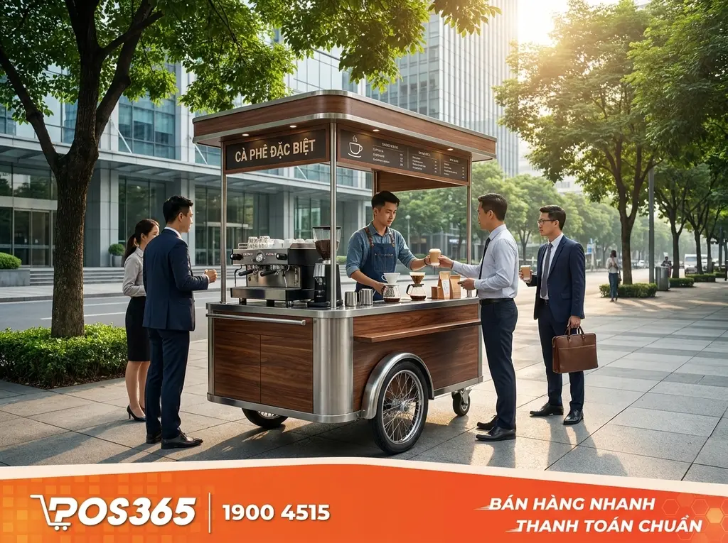M&ocirc; h&igrave;nh kinh doanh xe đẩy lưu động (Mobile Pop-up)