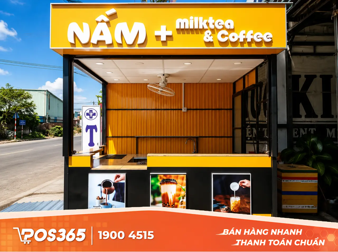Mô hình trà sữa Take-away (Mang đi)