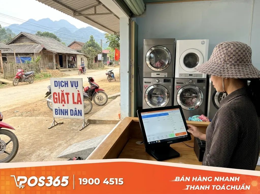 Mở tiệm giặt l&agrave; ở n&ocirc;ng th&ocirc;n cần chuẩn bị bao nhi&ecirc;u vốn?