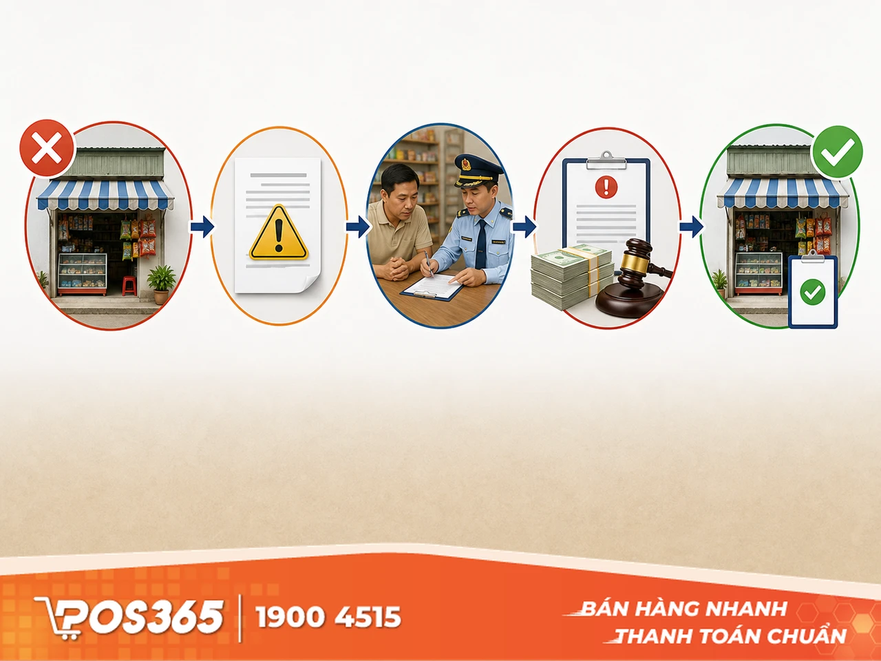 Mức xử phạt kinh doanh không có giấy phép với hộ kinh doanh