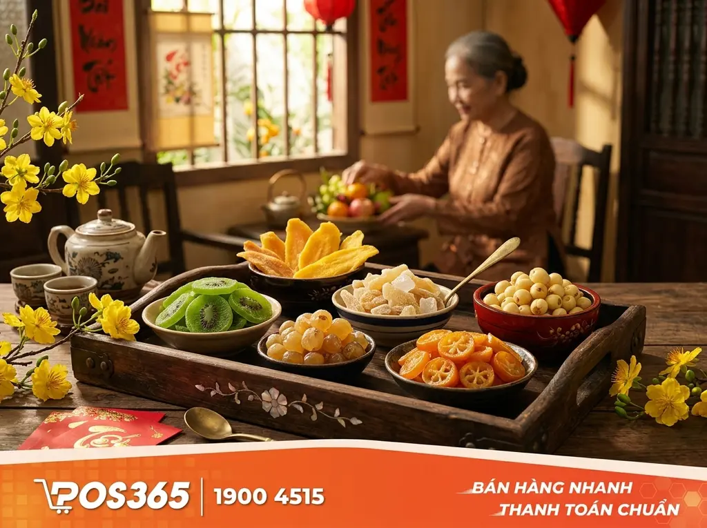 vMứt Tết, trái cây sấy handmade (Xu hướng Healthy)