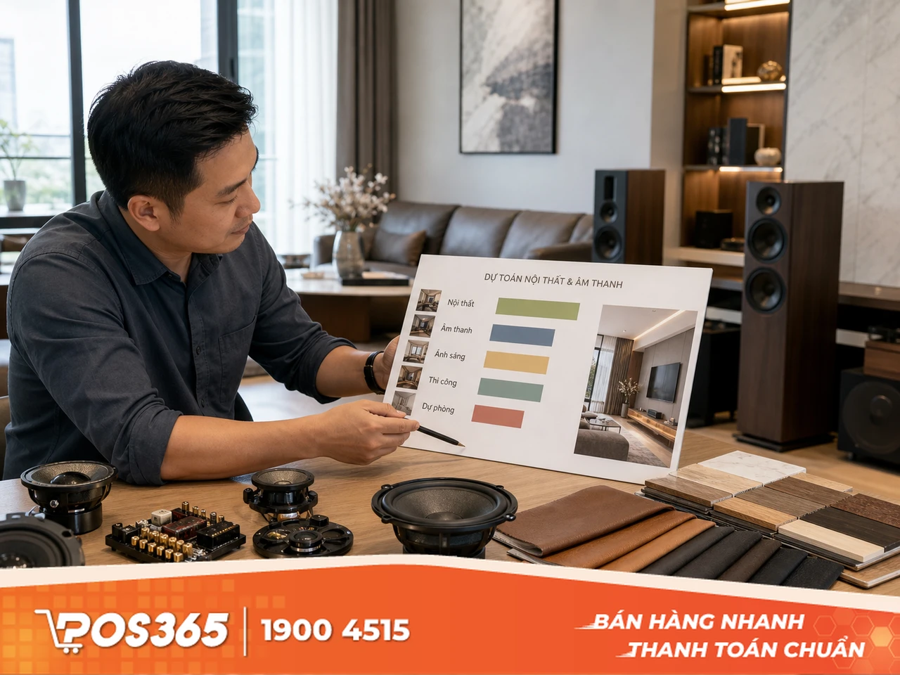 N&acirc;ng cấp &acirc;m thanh theo nguy&ecirc;n l&yacute; "mắt x&iacute;ch yếu nhất"
