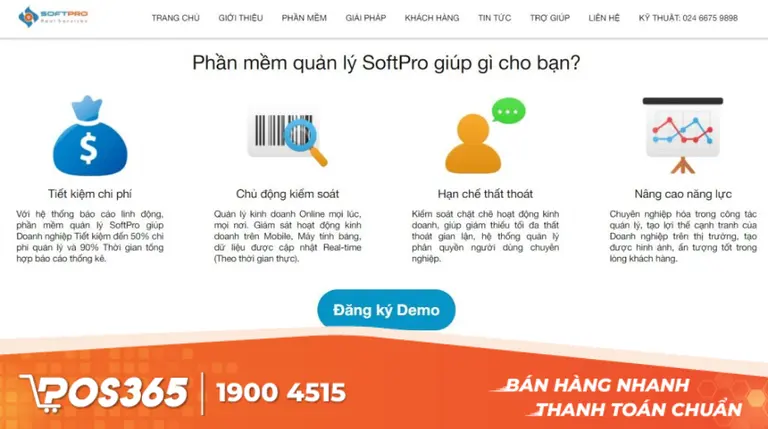 Nền tảng quản lý kinh doanh xe máy SoftPro
