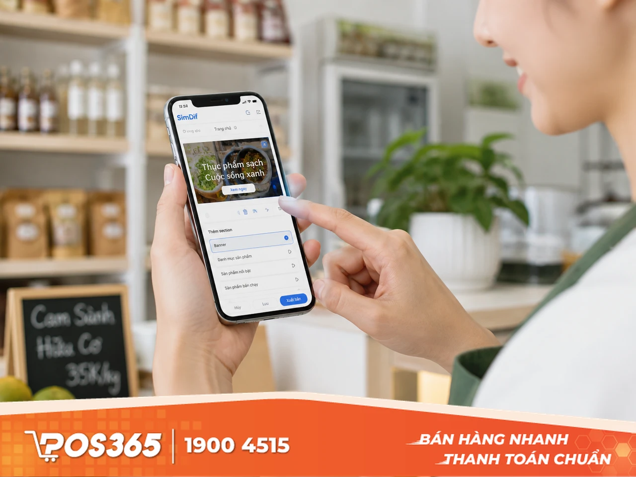 Nền tảng SimDif - Tối ưu riêng cho màn hình cảm ứng