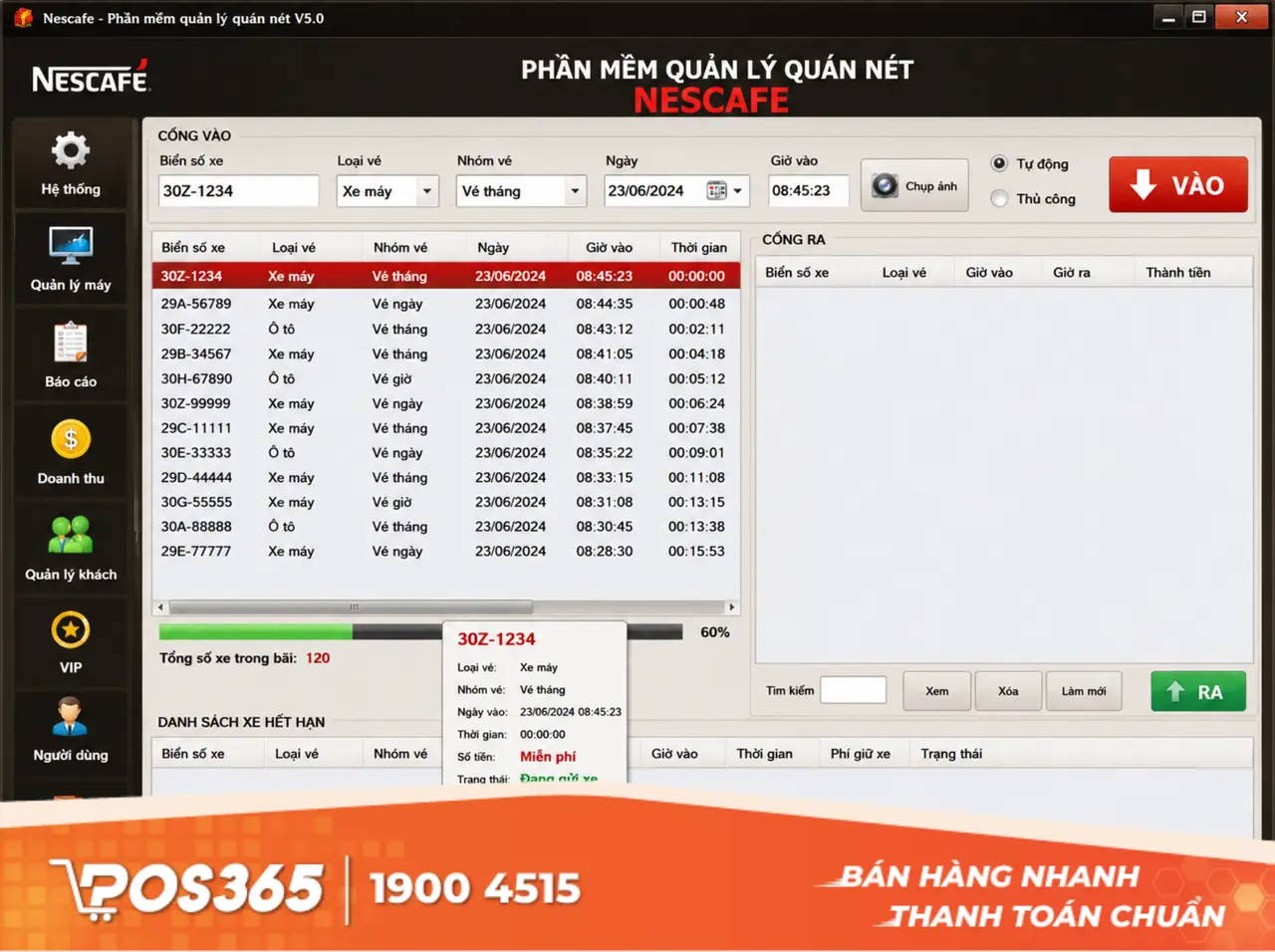 Tính giờ chơi chuyên nghiệp bằng phần mềm Netcafe