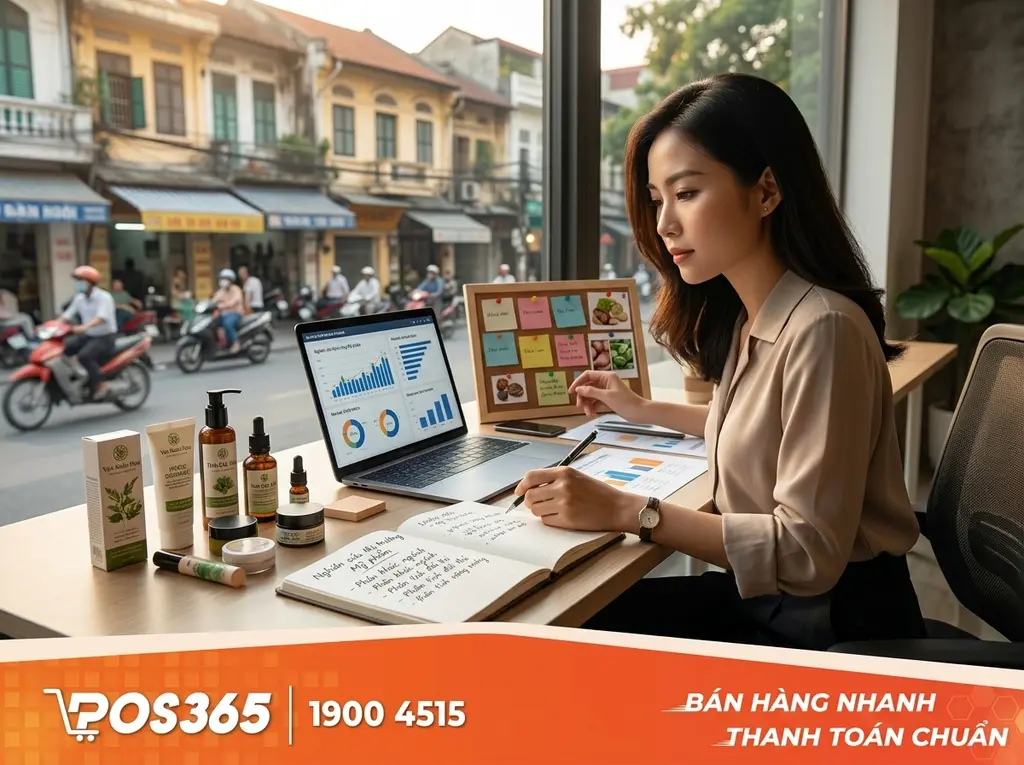 Nghiên cứu thị trường và lựa chọn ngách mỹ phẩm