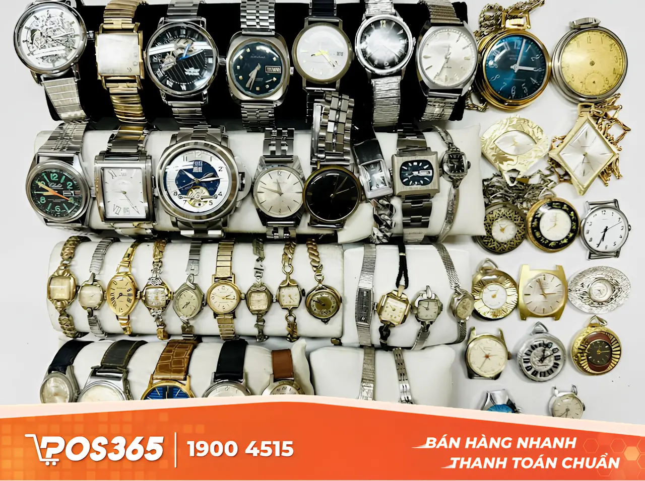 Nguồn đồng hồ cũ (Si Nhật) và hàng xách tay