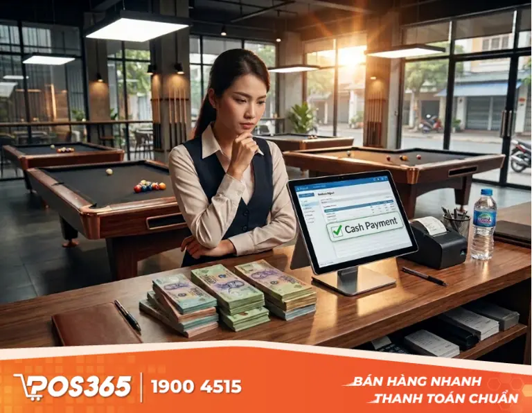 Nguyên nhân phổ biến khiến tiền mặt thực tế bị lệch với phần mềm