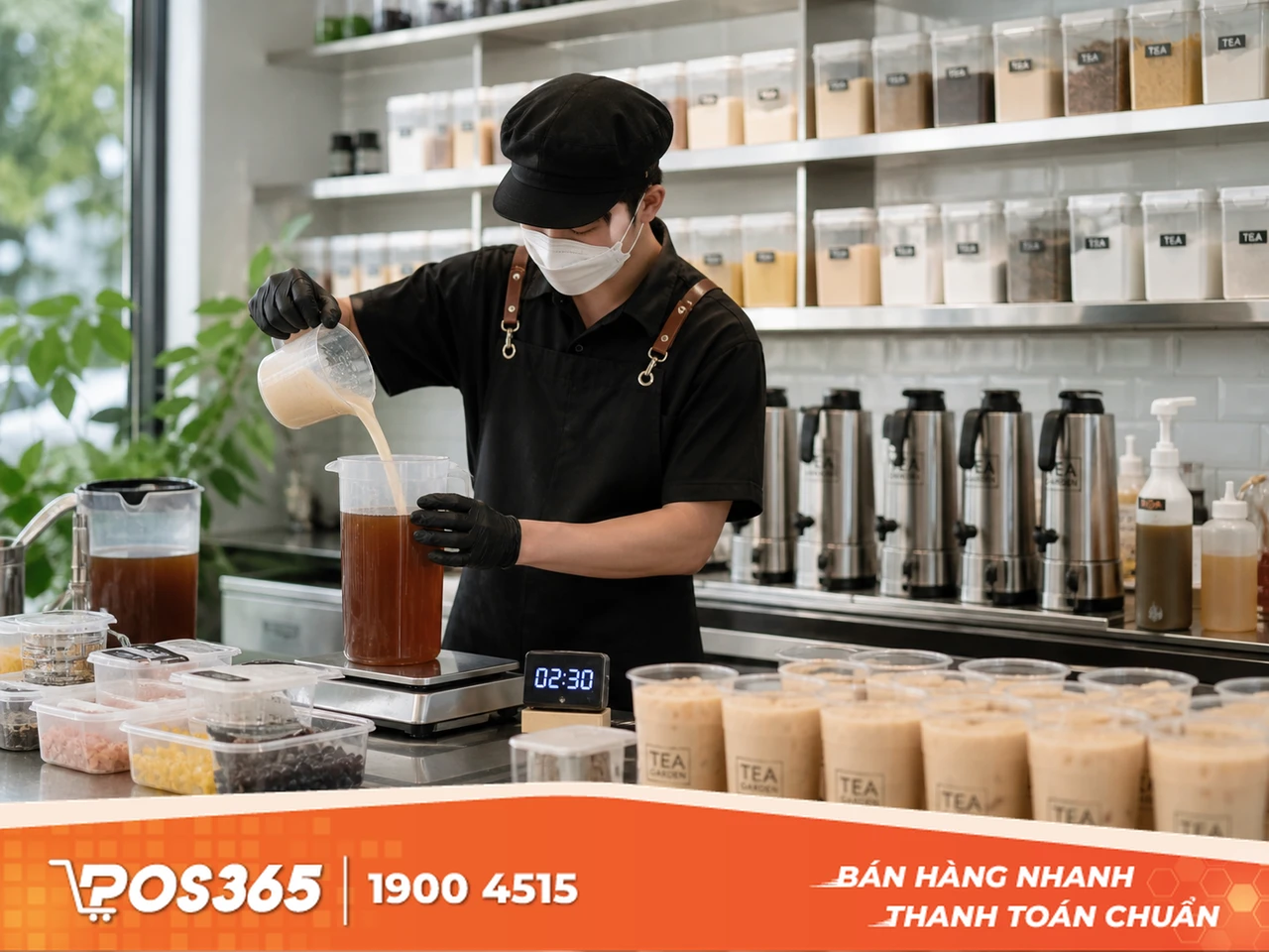 Nguy&ecirc;n tắc v&agrave;ng khi pha tr&agrave; sữa để kinh doanh
