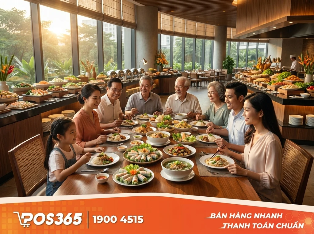 Nhà hàng gia đình (Family restaurant) & Buffet
