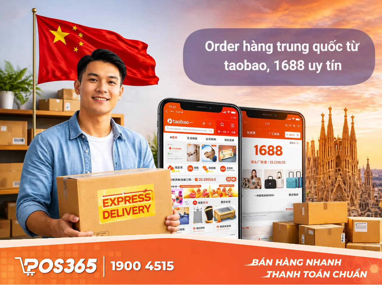 Nhận Order h&agrave;ng nước ngo&agrave;i (Taobao, US/UK)