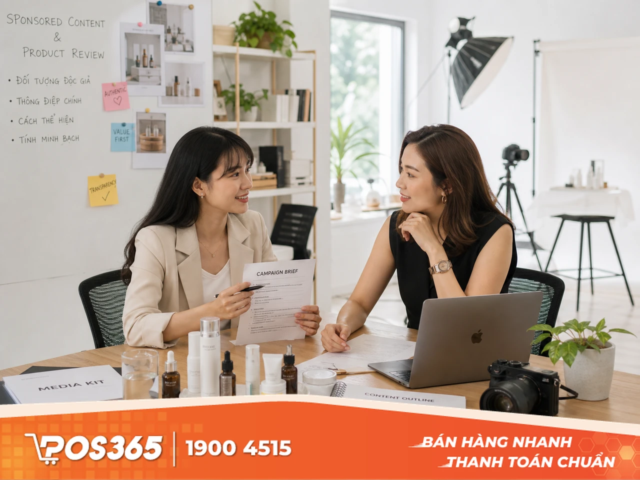 Nhận tài trợ và viết bài PR đánh giá