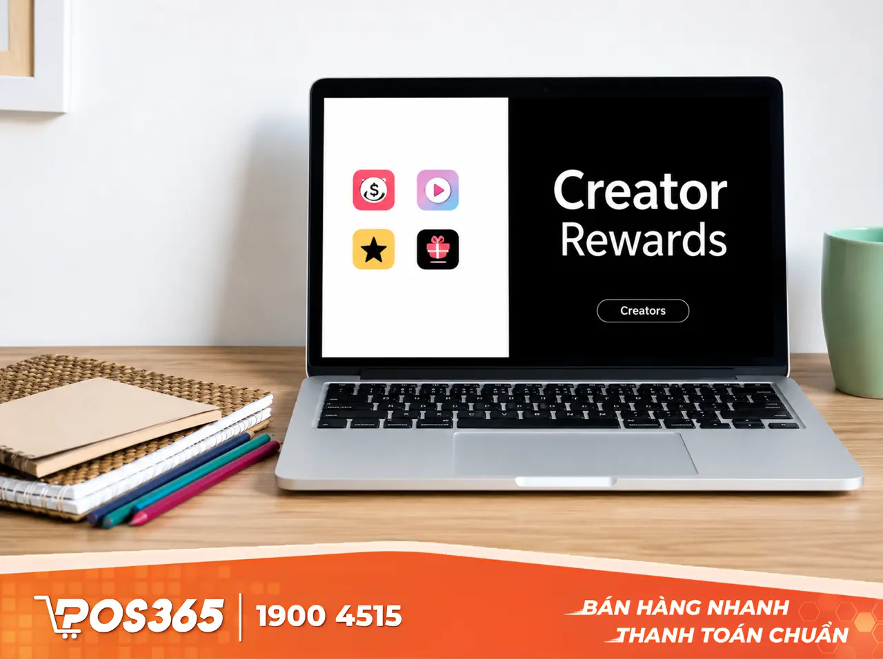 Nhận tiền từ Quỹ Nhà Sáng Tạo (Creator Rewards Program)