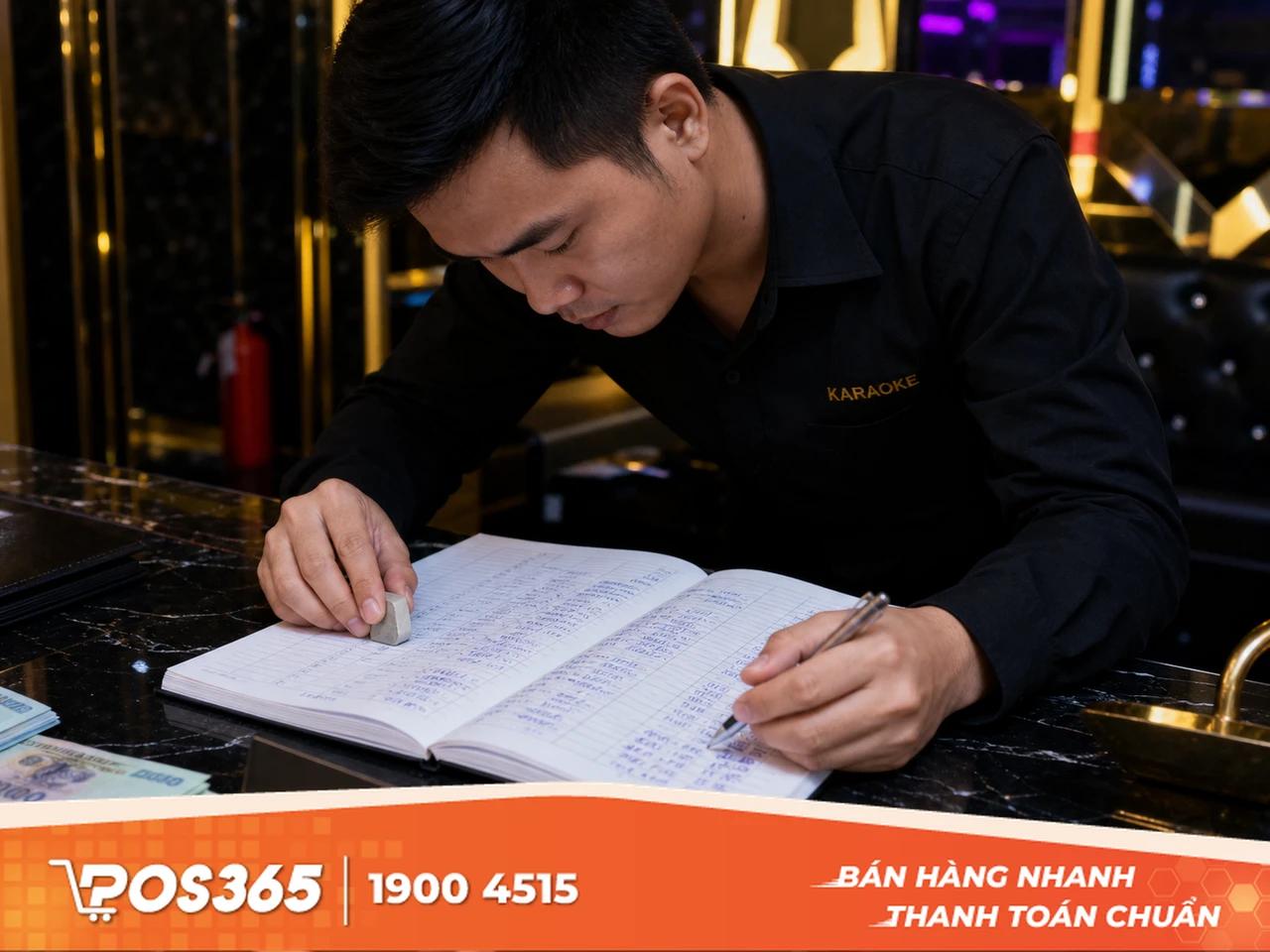 Nhân viên cố tình làm mất, tẩy xóa sổ sách để giấu việc gian lận