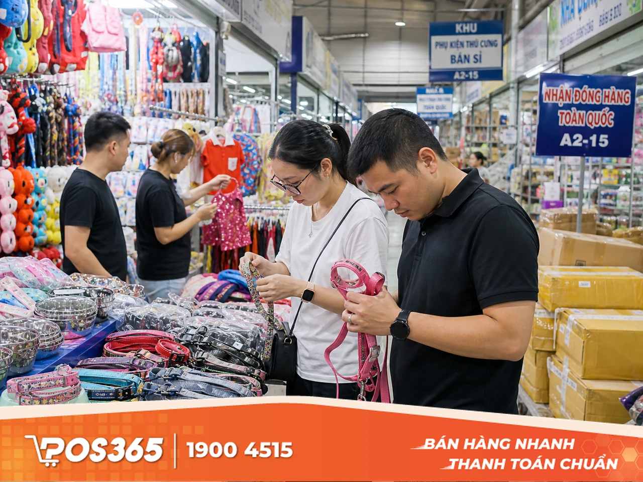 Nhập h&agrave;ng từ c&aacute;c chợ đầu mối hoặc chợ sỉ online