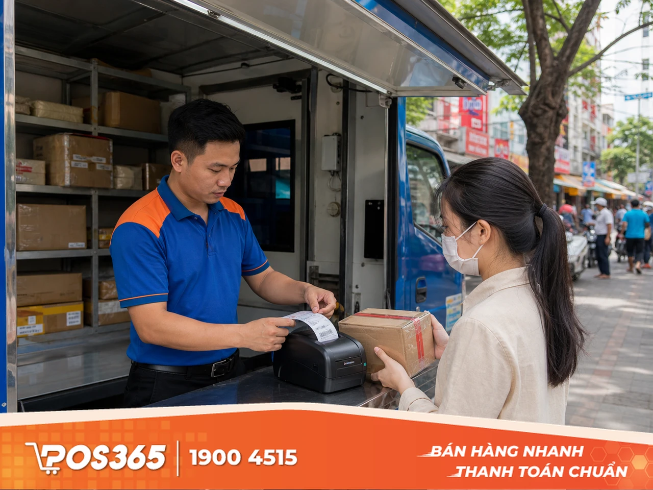 Nhất T&iacute;n Express (NTX) - Chuyển ph&aacute;t nhanh thu tiền hộ với bưu cục di động