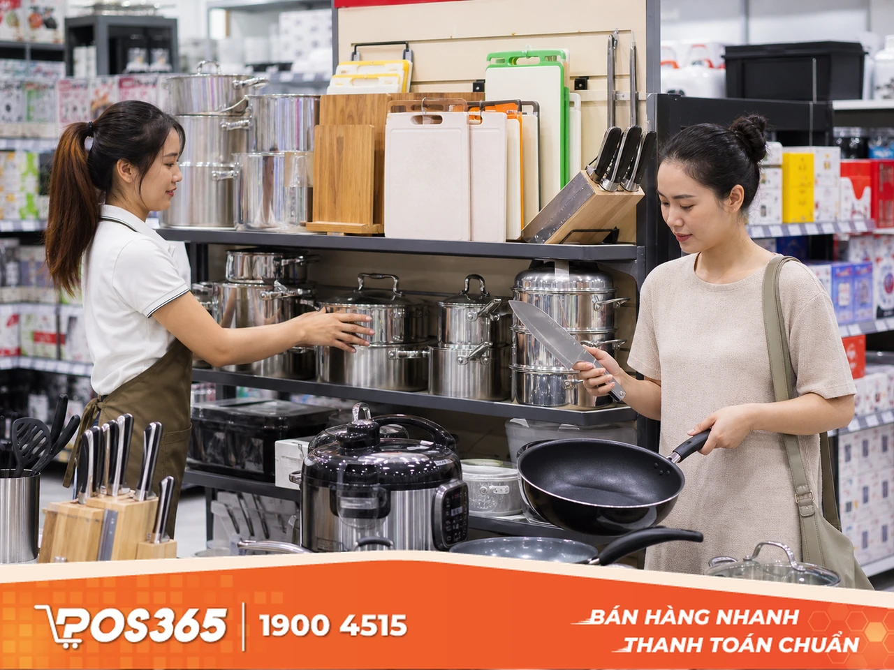 Nhóm dụng cụ nấu nướng giúp xoay vòng vốn nhanh