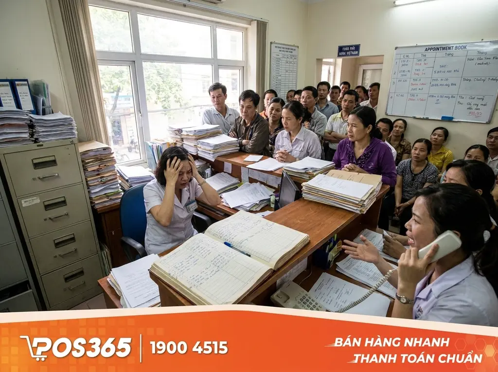 Những khó khăn bào mòn doanh thu khi phòng khám quản lý thủ công