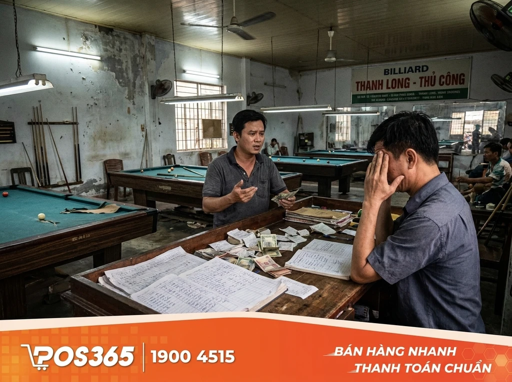 Những lỗ hổng chết người khi quản lý quán bida thủ công