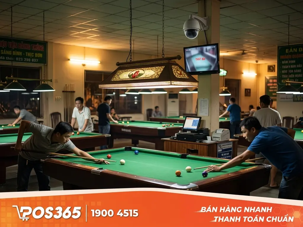Những sai lầm tai hại khi lắp đặt camera giám sát bàn bida