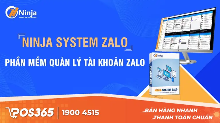 Ninja System Zalo - Quản lý hàng loạt tài khoản