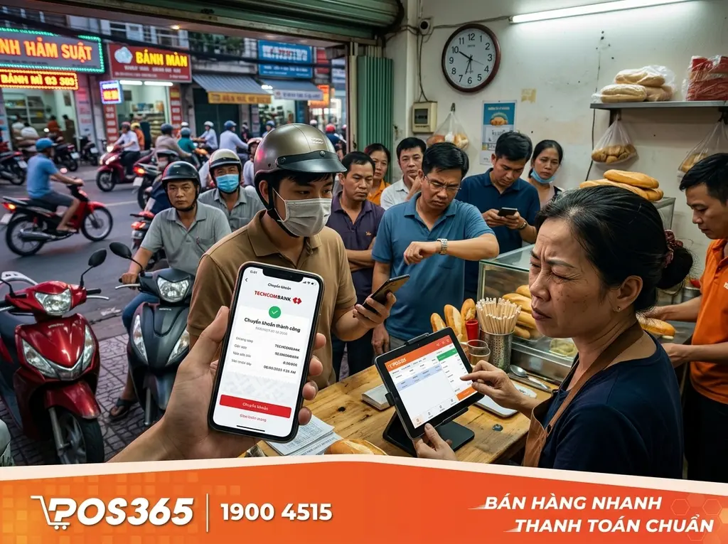 Nỗi &aacute;m ảnh bill chuyển khoản giả v&agrave; sự bất tiện trong giờ cao điểm