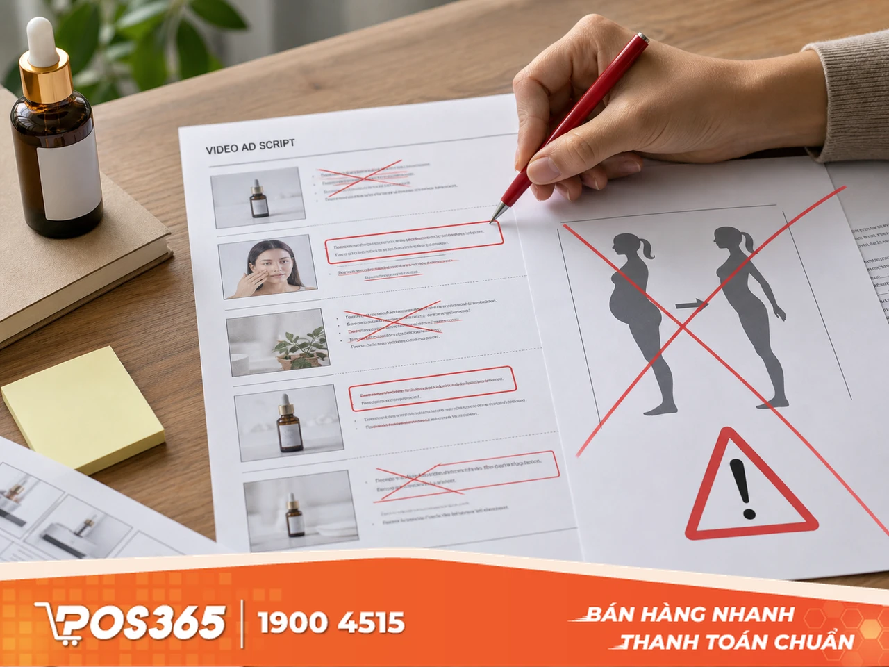 Nội dung quảng c&aacute;o ph&oacute;ng đại, sai sự thật